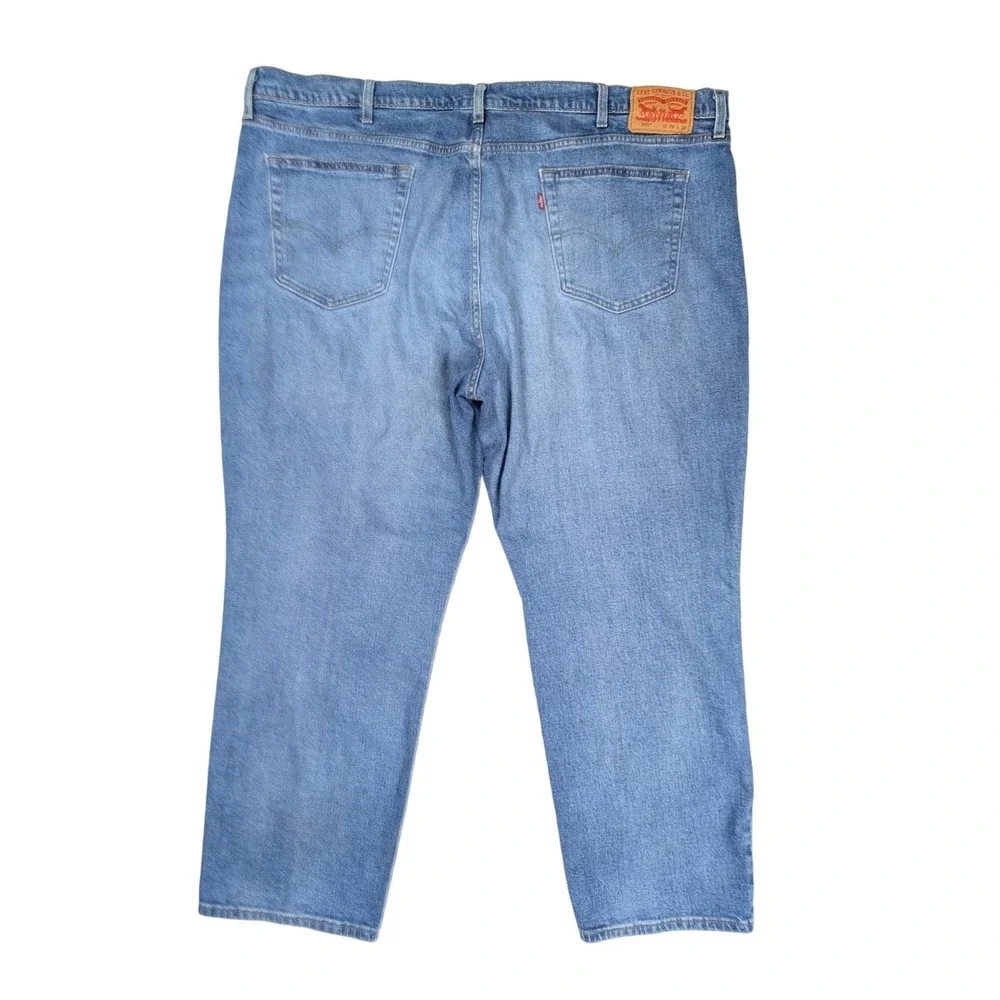 Levi's 541 Athletic Tapered Fit‎ Blue Denim Jeans Mens 44x30